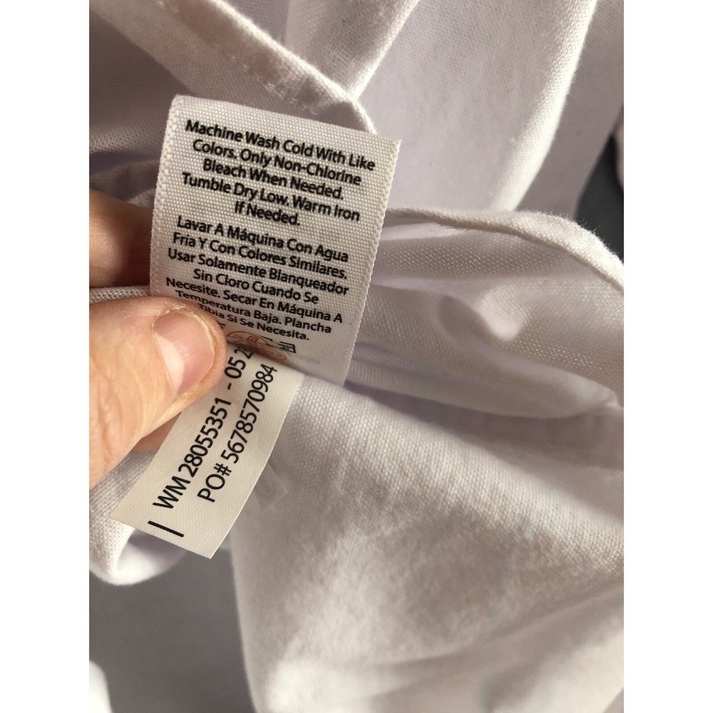 George Mens Dress Shirt XL 46-48 White Long Sleeve Button Down Classic Fit NEW - Picture 10 of 12